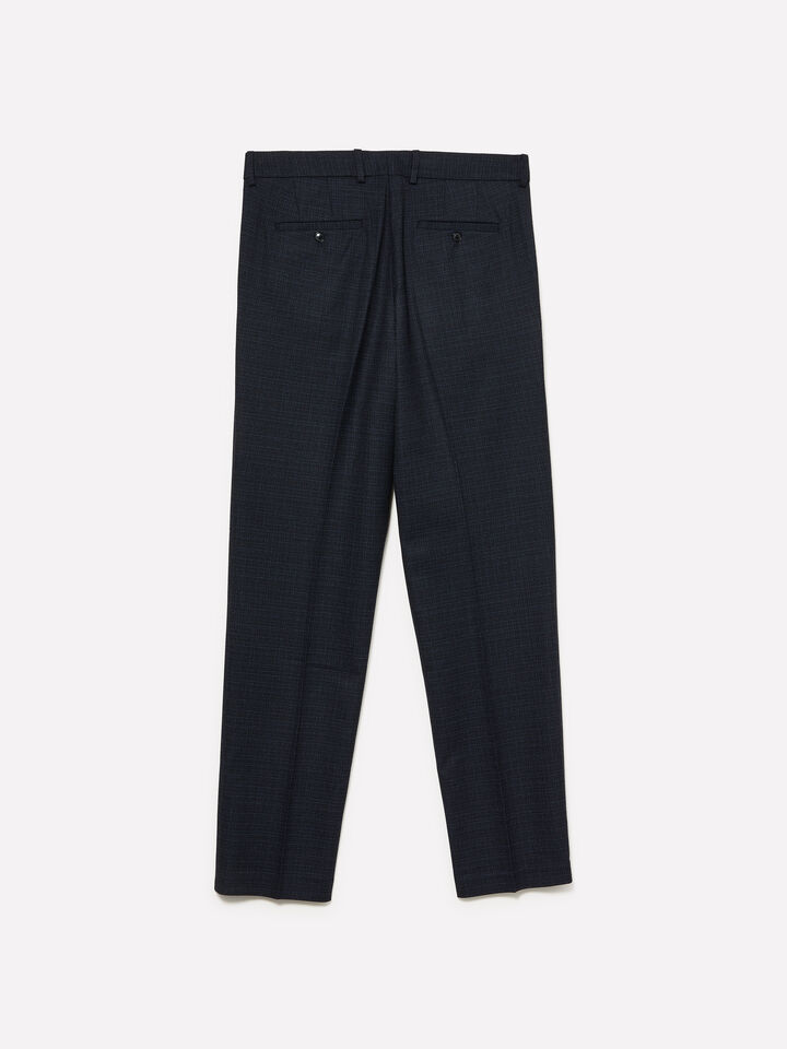 Chino slim comfort fit blu scuro - pantaloni chino da uomo - Blu Scuro | Sisley image number 2